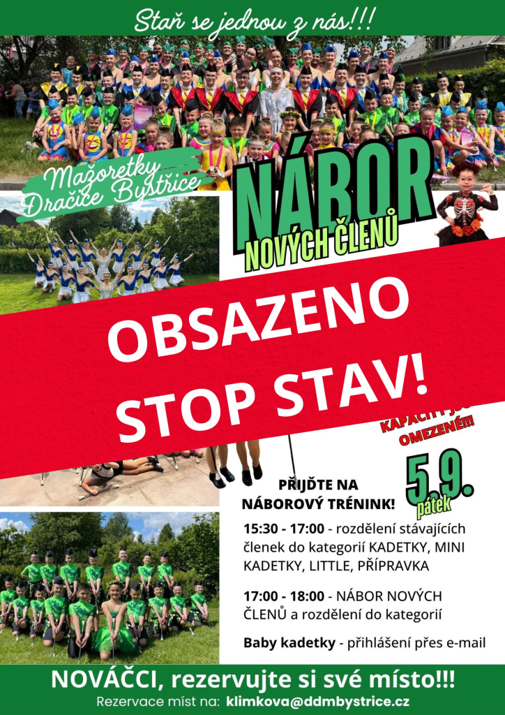 STOP STAV - MAŽORETKY