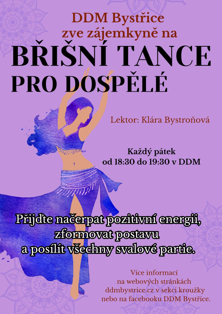 BŘIŠNÍ TANCE pro dospělé
