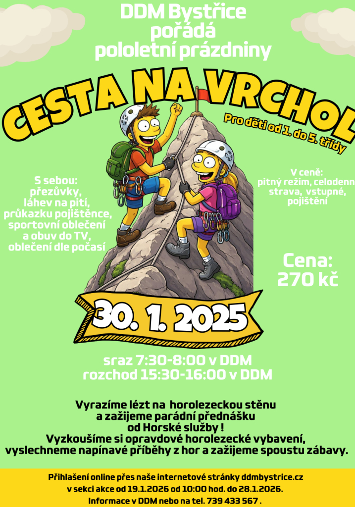 POLOLETNÍ PRÁZDNINY