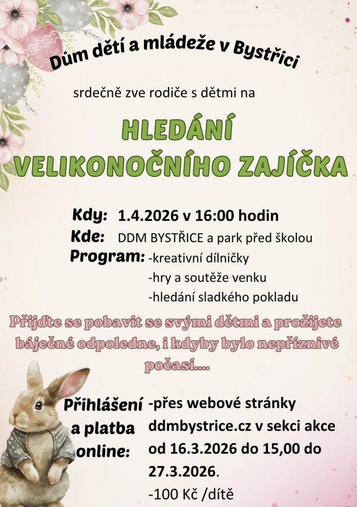 Hledání velikonočního zajíčka