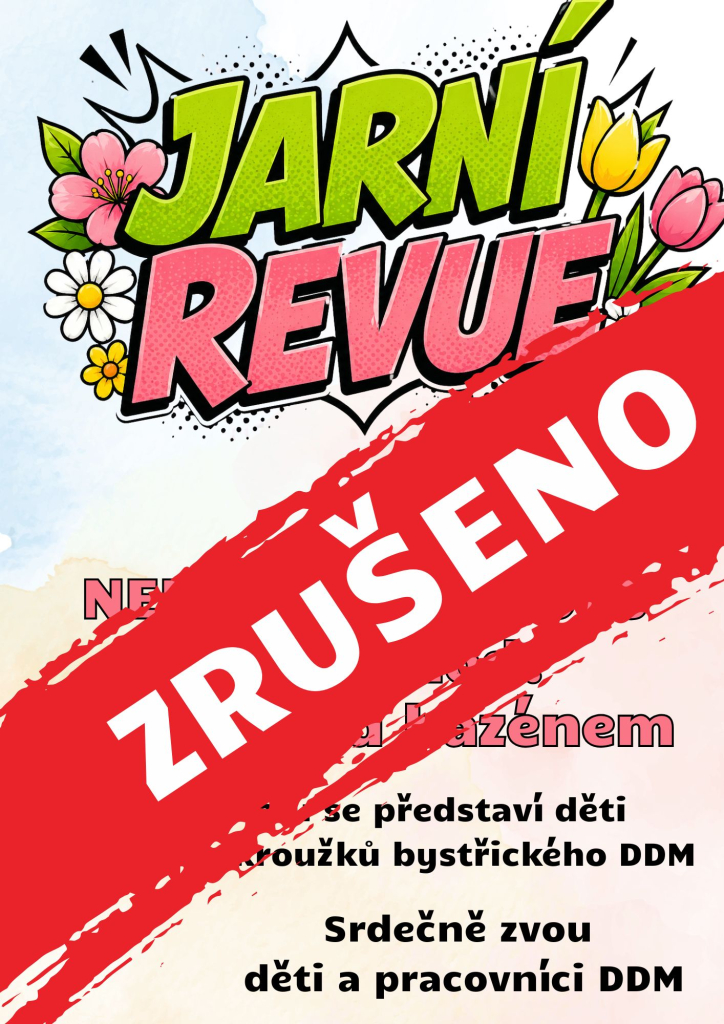 ZRUŠENO - JARNÍ REVUE