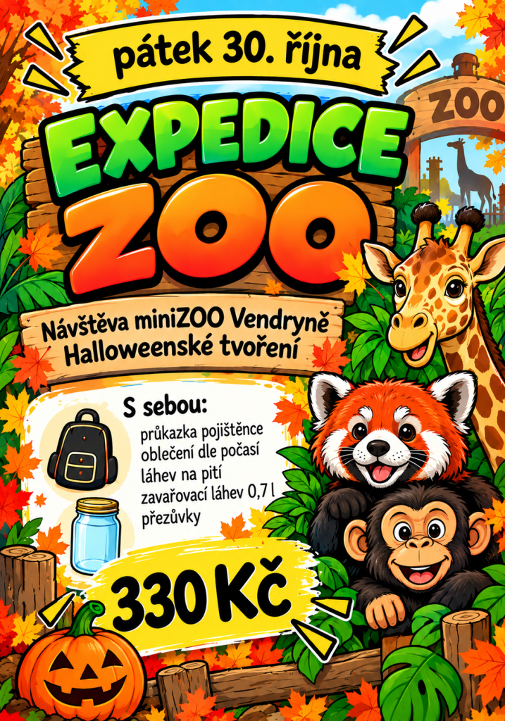 Podzimní prázdniny - Expedice ZOO