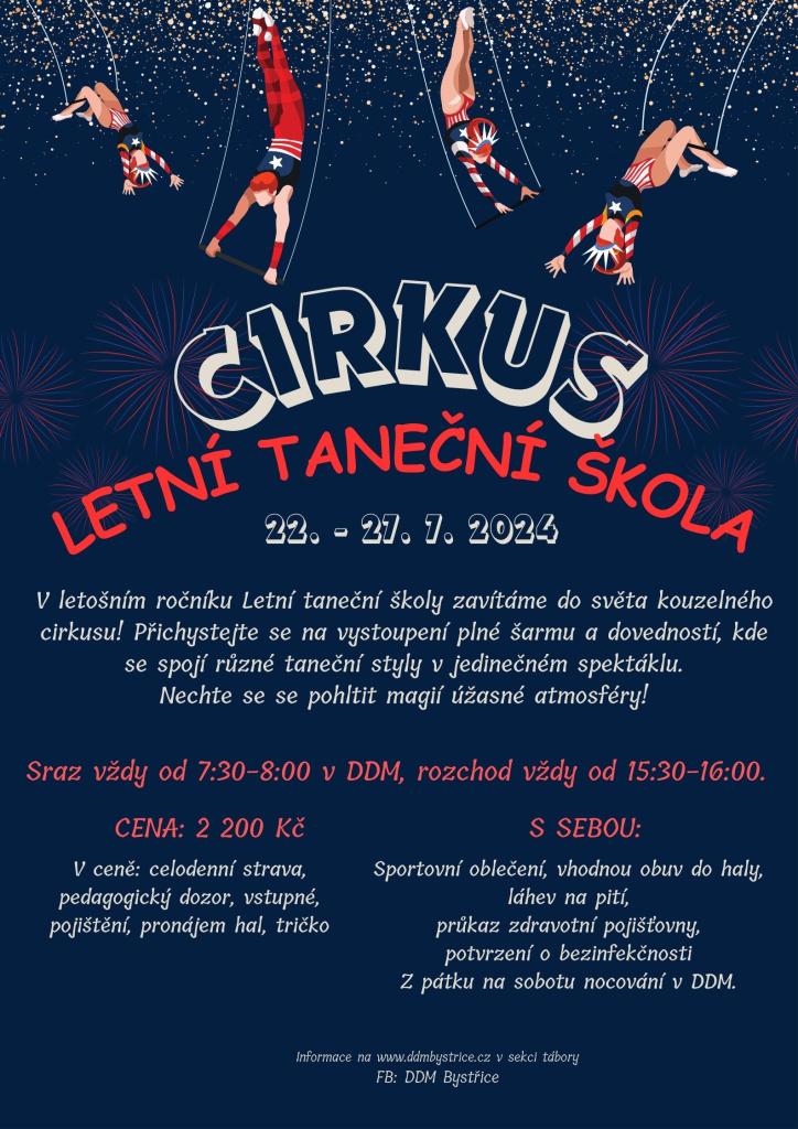 PT - Letní taneční škola - Cirkus