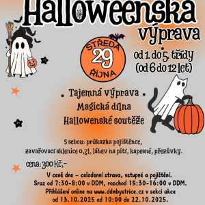 Podzimní prázdniny - Tajemná halloweenská výprava
