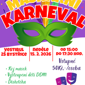 MAŠKARNÍ KARNEVAL
