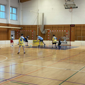 Florbalový zápas - Český Těšín