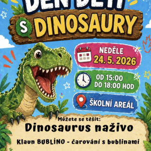DEN DĚTÍ S DINOSAURY