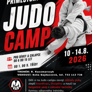 POSLEDNÍ VOLNÁ MÍSTA! JUDO CAMP
