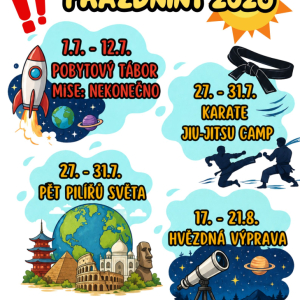 POSLEDNÍ VOLNÁ MÍSTA!
