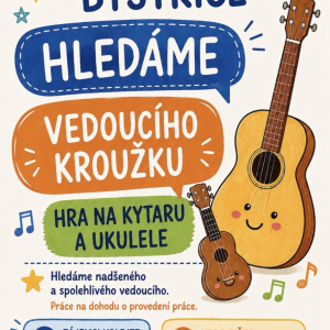 HLEDÁME LEKTORA