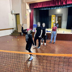 Soustředění badminton / karate jiu-jitsu